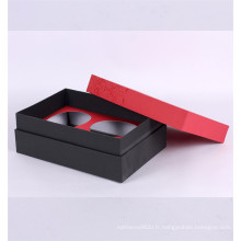 Boite à thé en carton boîte de cadeau de thé personnalisé chinois avec couvercle